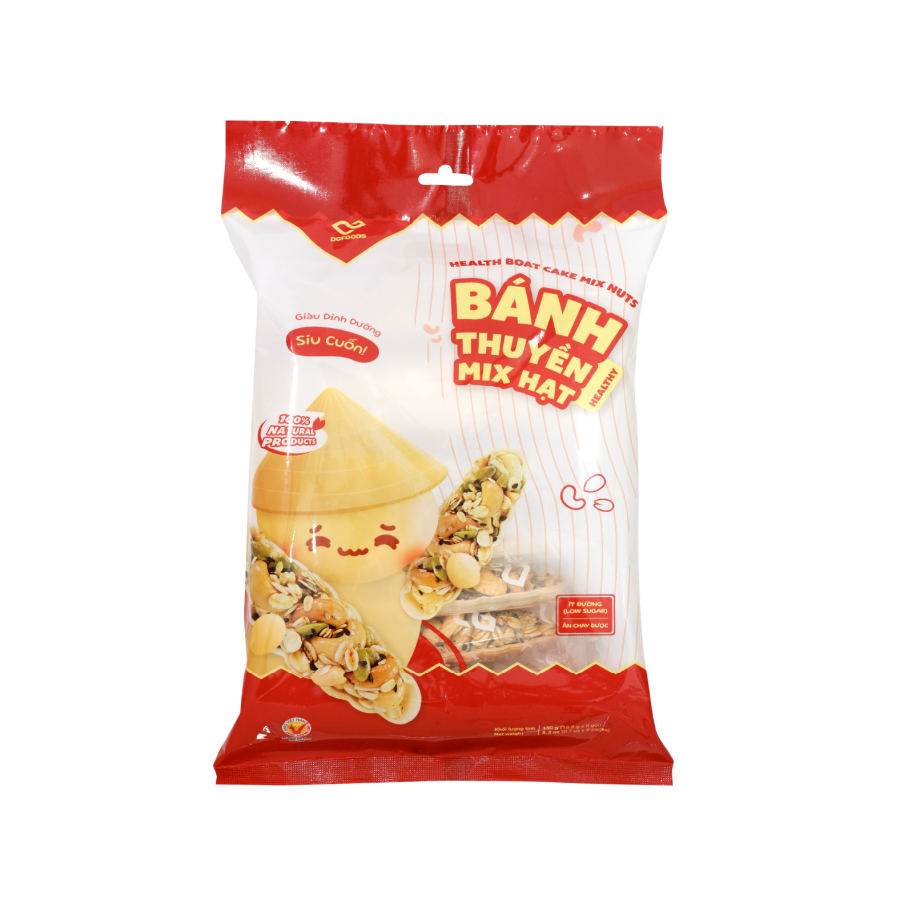 Bánh Thuyền Mix Hạt Healthy 150g